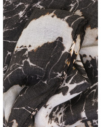 dunkelgrauer Schal von Balmain
