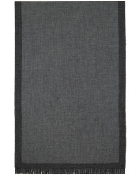 dunkelgrauer Schal von Zegna
