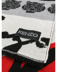 dunkelgrauer Schal von Kenzo