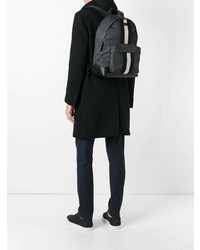 dunkelgrauer Segeltuch Rucksack von Bally