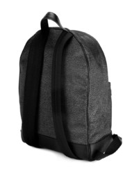 dunkelgrauer Segeltuch Rucksack von Bally