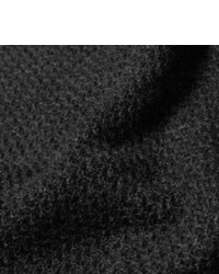 dunkelgrauer Strick Pullover mit einem Reißverschluß von Lanvin
