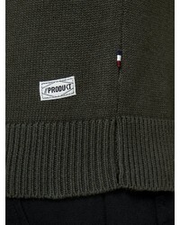 dunkelgrauer Strick Rollkragenpullover von Produkt