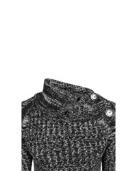 dunkelgrauer Strick Rollkragenpullover von RUSTY NEAL