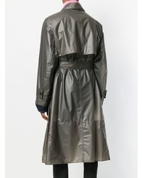 dunkelgrauer Trenchcoat von Calvin Klein 205W39nyc