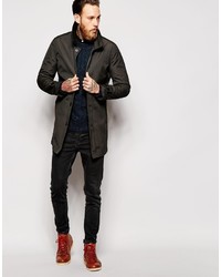 dunkelgrauer Trenchcoat von ONLY & SONS