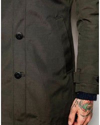 dunkelgrauer Trenchcoat von ONLY & SONS