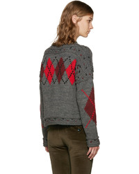 dunkelgrauer Wollpullover von Isabel Marant