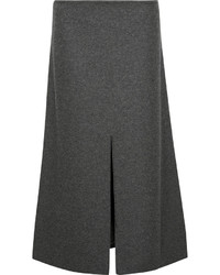 dunkelgrauer Wollrock von Calvin Klein Collection