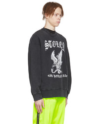 dunkelgraues bedrucktes Sweatshirt von Stolen Girlfriends Club
