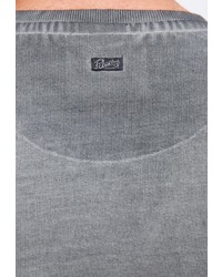 dunkelgraues bedrucktes Sweatshirt von Petrol Industries