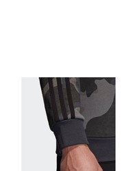 dunkelgraues Camouflage Sweatshirt von adidas Originals