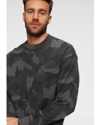 dunkelgraues Camouflage Sweatshirt von Levi's