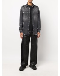 dunkelgraues Jeanshemd von Balmain