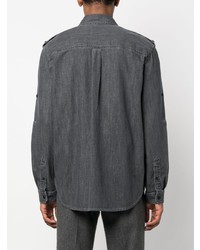 dunkelgraues Jeanshemd von MARANT