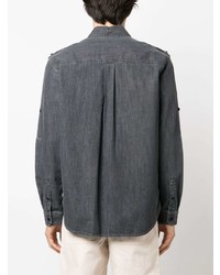 dunkelgraues Jeanshemd von MARANT