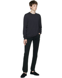 dunkelgraues Langarmshirt von Tom Ford