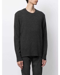 dunkelgraues Langarmshirt von rag & bone