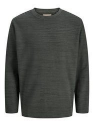 dunkelgraues Langarmshirt von Jack & Jones