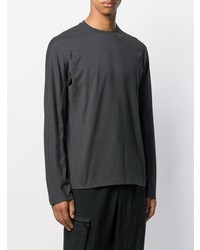 dunkelgraues Langarmshirt von Y-3