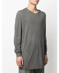 dunkelgraues Langarmshirt von 11 By Boris Bidjan Saberi