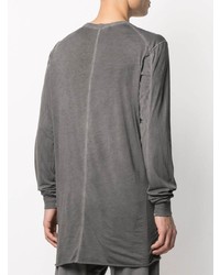 dunkelgraues Langarmshirt von 11 By Boris Bidjan Saberi