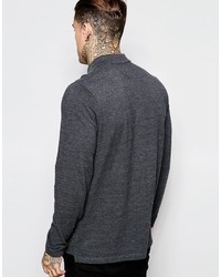 dunkelgraues Polohemd von Asos