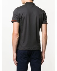 dunkelgraues Polohemd von Emporio Armani