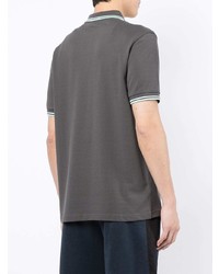 dunkelgraues Polohemd von Fred Perry