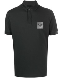 dunkelgraues Polohemd von Emporio Armani