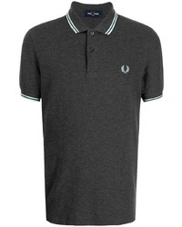dunkelgraues Polohemd von Fred Perry