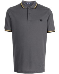 dunkelgraues Polohemd von Fred Perry