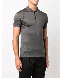 dunkelgraues Polohemd von Emporio Armani