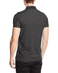 dunkelgraues Polohemd von Jack & Jones