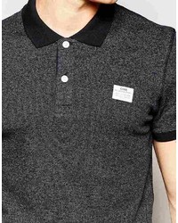 dunkelgraues Polohemd von Jack and Jones