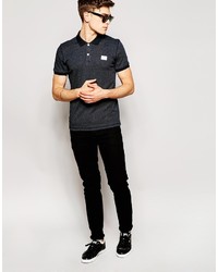 dunkelgraues Polohemd von Jack and Jones