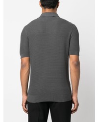 dunkelgraues Polohemd von Zegna