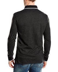 dunkelgraues Polohemd von Lee Cooper