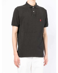 dunkelgraues Polohemd von Polo Ralph Lauren