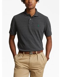 dunkelgraues Polohemd von Polo Ralph Lauren