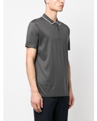 dunkelgraues Polohemd von Emporio Armani