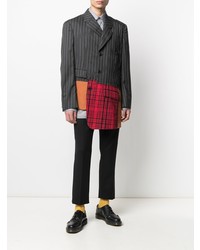 dunkelgraues Sakko mit Flicken von Comme Des Garcons Homme Plus