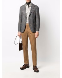 dunkelgraues Sakko mit Paisley-Muster von Etro