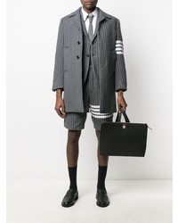 dunkelgraues Strick Sakko von Thom Browne