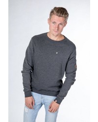 dunkelgraues Sweatshirt von Alife and Kickin