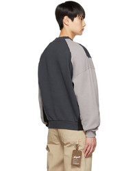 dunkelgraues Sweatshirt von Axel Arigato