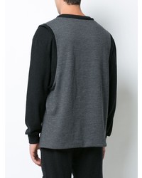 dunkelgraues Sweatshirt von Private Stock