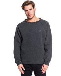 dunkelgraues Sweatshirt von Quiksilver