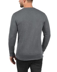 dunkelgraues Sweatshirt von Solid
