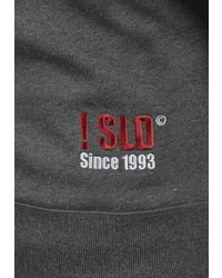 dunkelgraues Sweatshirt von Solid